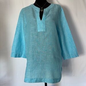 Chico's Light Blue Women's Blouse